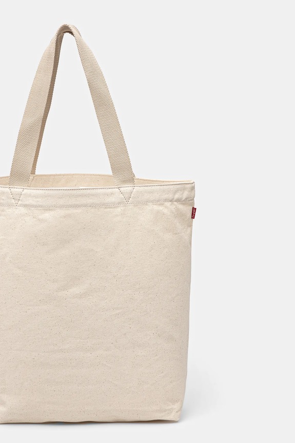 Kiegészítők Levi's pamut táska 38126.0027 bézs