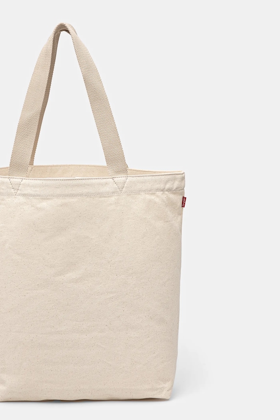 Kiegészítők Levi's pamut táska 38126.0027 bézs