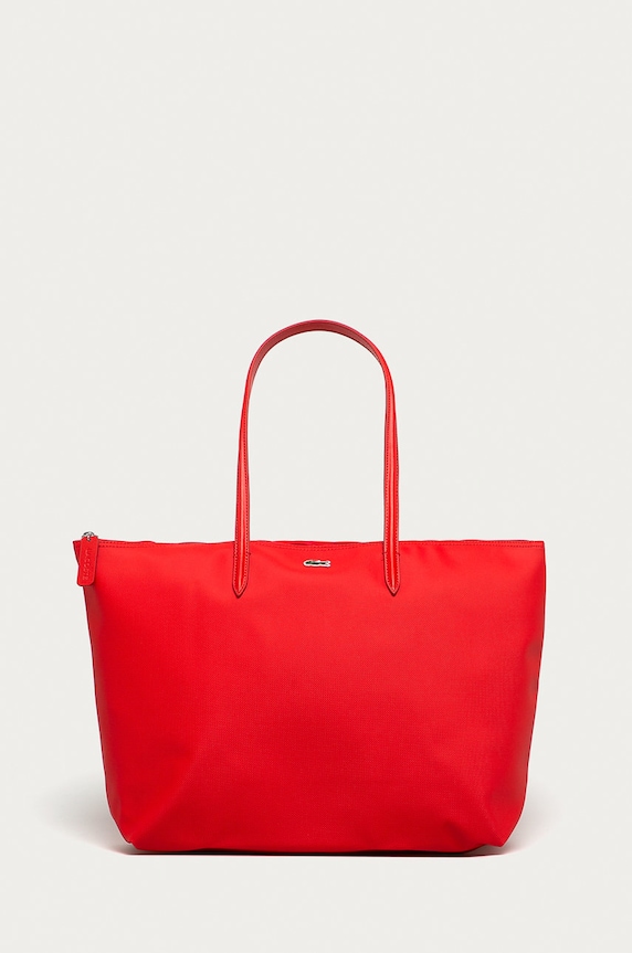 Lacoste torebka mieści A4 czerwony NF1888PO