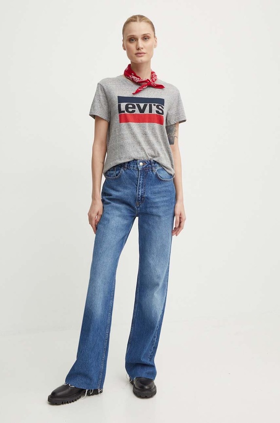 Levi's - Top 17369.0303 szary SS19