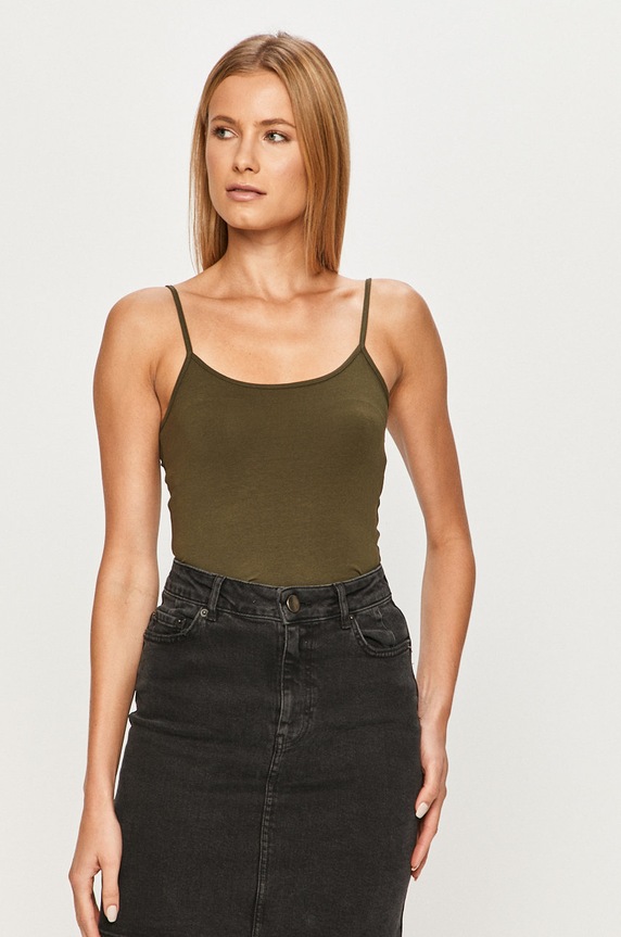 Top JDY s elastanom zelená 15148401