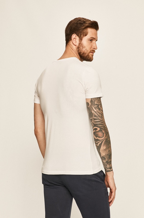 Oblečenie Pepe Jeans - Pánske tričko PM501594. biela