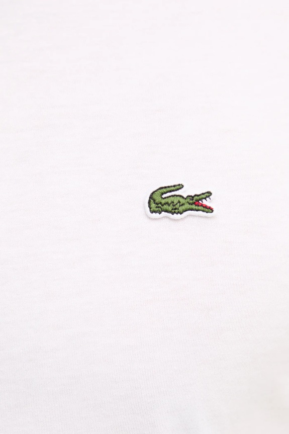 Lacoste t-shirt ανδρικό βαμβακερό TH6709 λευκό
