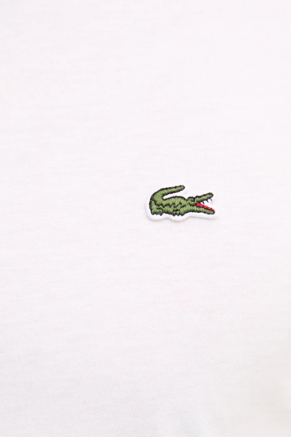 Lacoste t-shirt ανδρικό βαμβακερό TH6709 λευκό