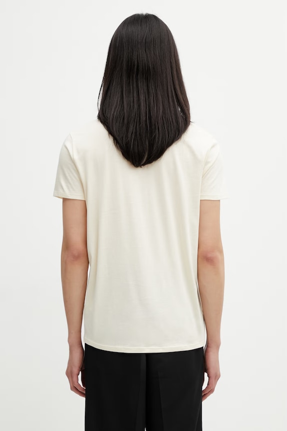 Clothing Lacoste t-shirt cotton Men's TH6709 beige