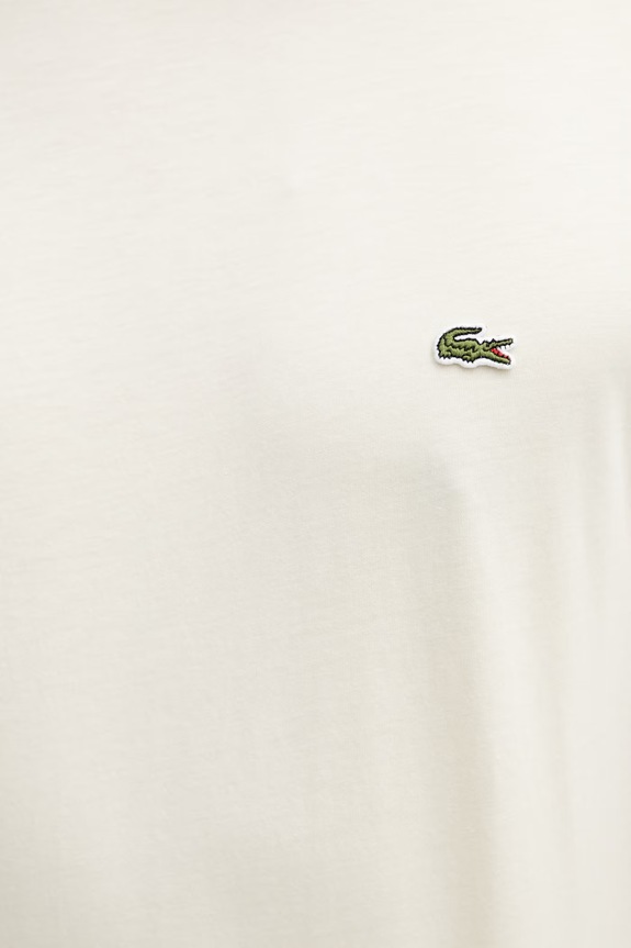 Lacoste t-shirt cotton Men's beige TH6709