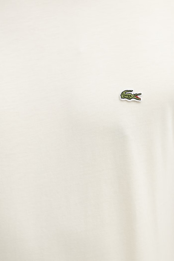 Lacoste t-shirt cotton Men's beige TH6709