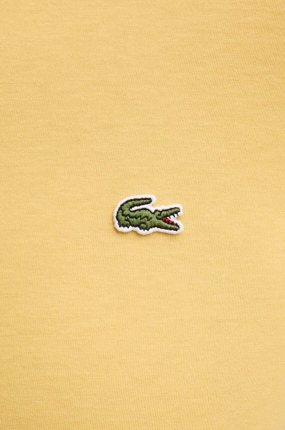 Lacoste tričko pánske bavlnené TH6709 žltá
