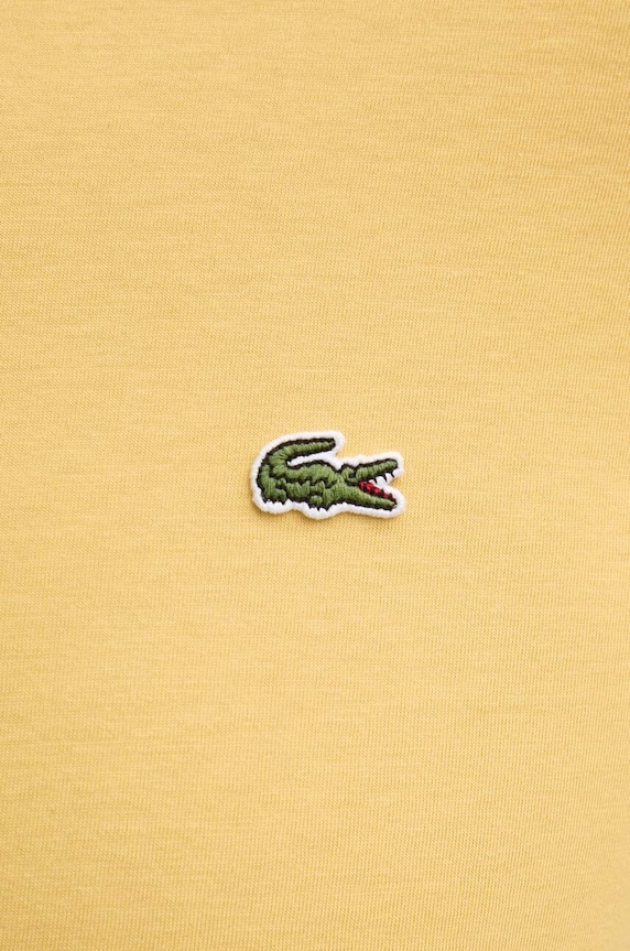 Lacoste tričko pánske bavlnené TH6709 žltá