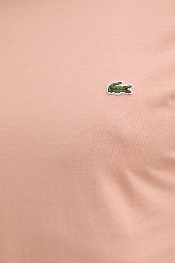 Lacoste tričko pánske bavlnené TH6709 oranžová