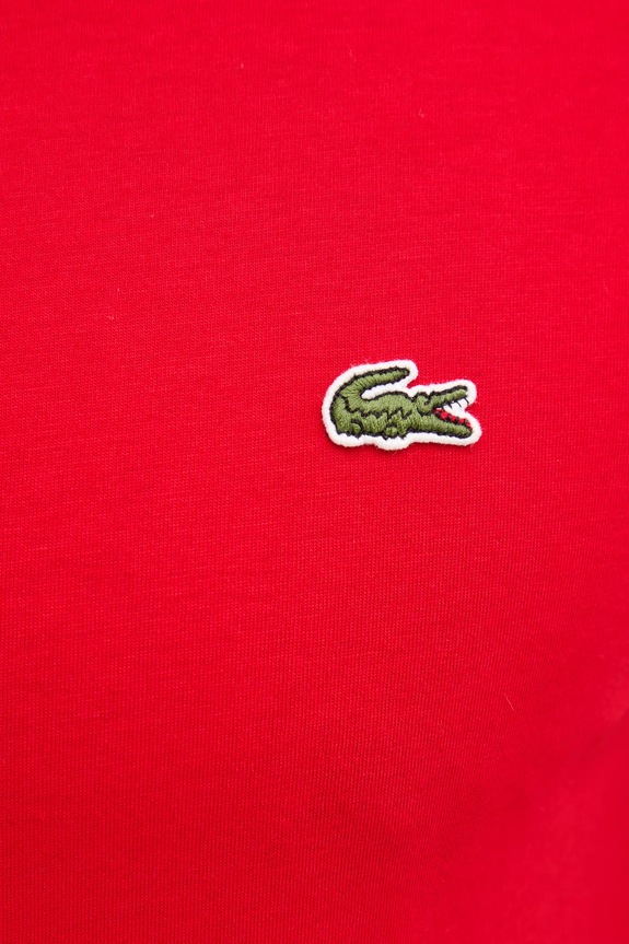 Lacoste t-shirt da uomo in cotone TH6709 rosso