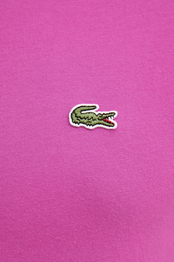 Lacoste tričko pánske bavlnené TH6709 ružová