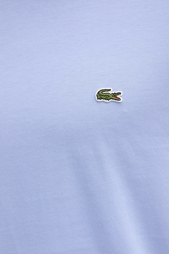 Lacoste tričko pánske bavlnené TH6709 modrá
