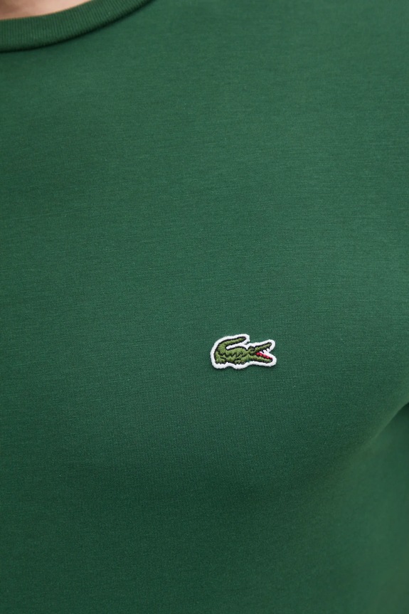 Lacoste tričko pánske bavlnené TH6709 zelená