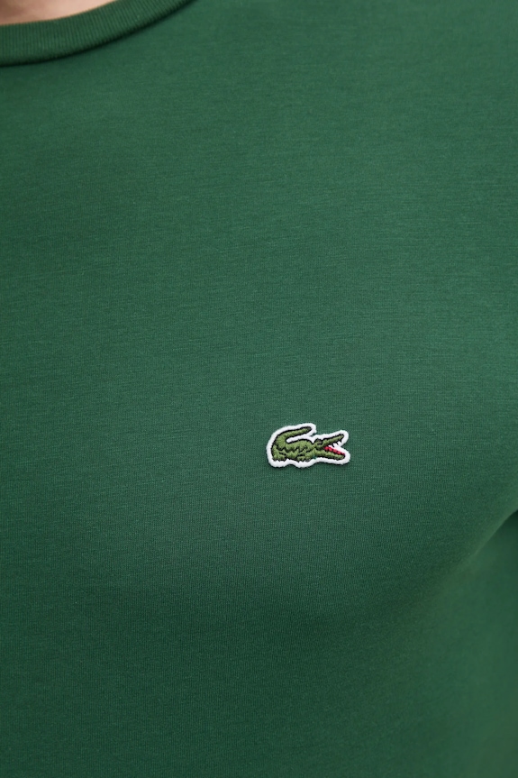 Lacoste tričko pánske bavlnené TH6709 zelená