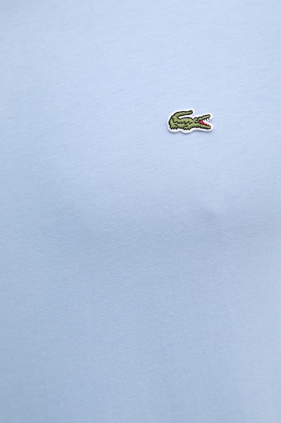 Lacoste tricou de bărbați din bumbac TH6710 albastru