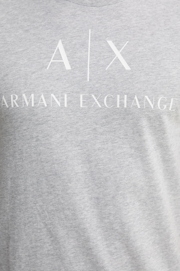 Armani Exchange t-shirt 8NZTCJ.Z8H4Z.NOS szürke