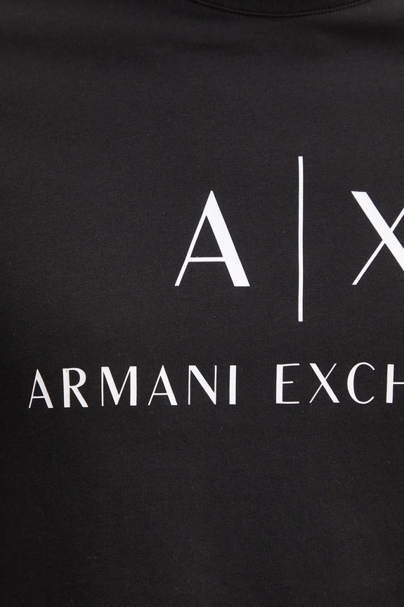 Armani Exchange t-shirt 8NZTCJ.Z8H4Z.NOS czarny