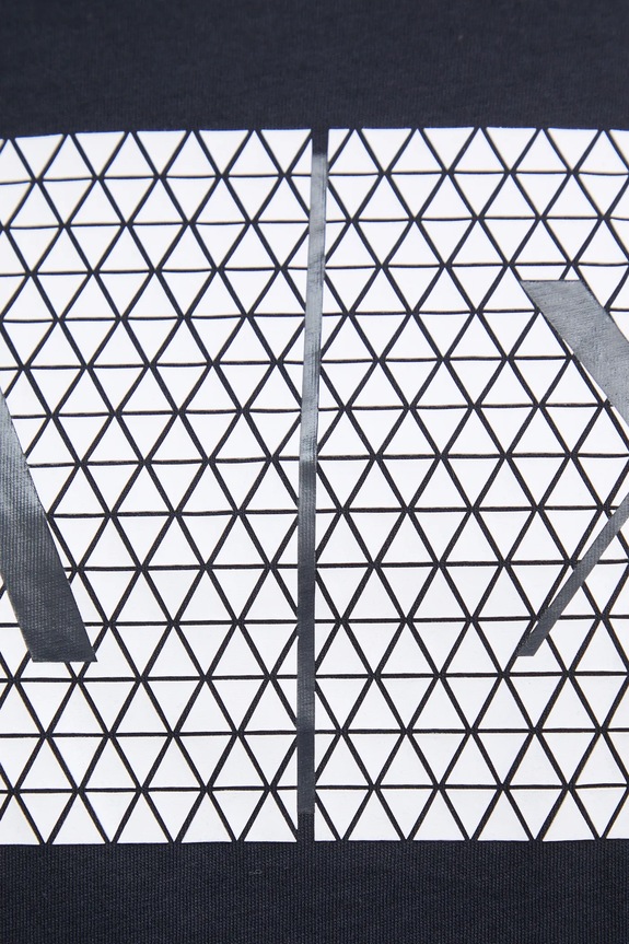 Armani Exchange pamut póló 8NZTCK.Z8H4Z.NOS sötétkék