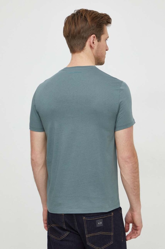 Odzież Armani Exchange t-shirt bawełniany 8NZTCK.Z8H4Z.NOS zielony