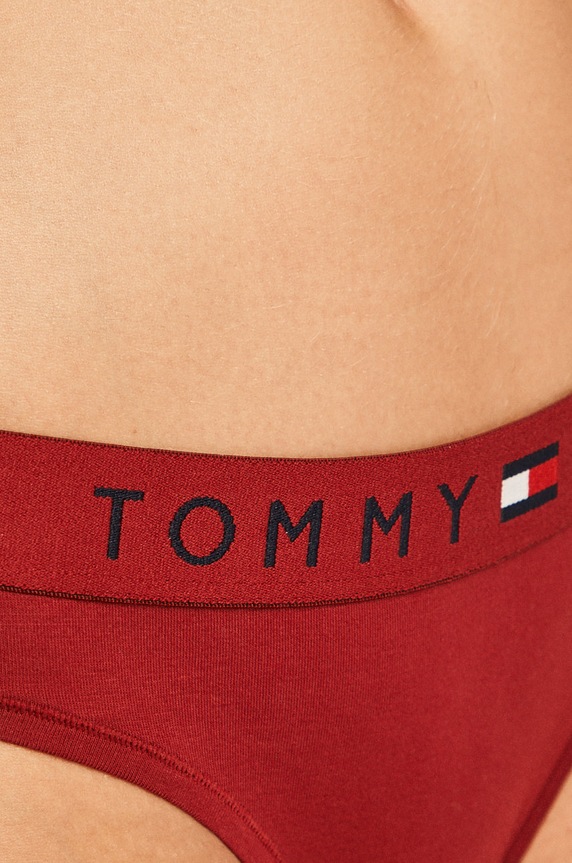Tommy Hilfiger - Σλιπ μπορντό UW0UW01566
