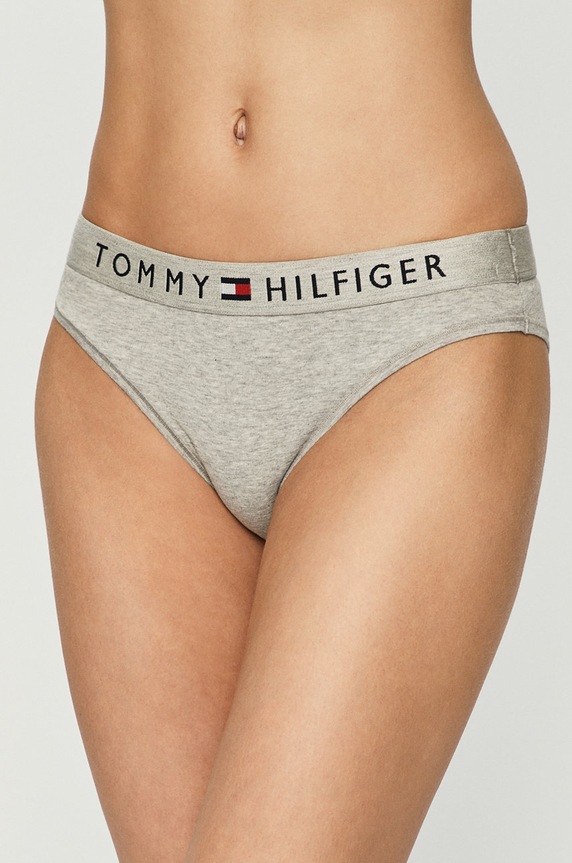 Tommy Hilfiger - Figi tkanina szary UW0UW01566