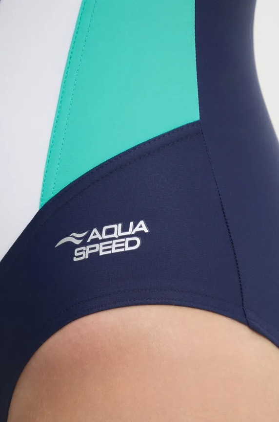 Aqua Speed egyrészes fürdőruha Nina 344.NINA sötétkék
