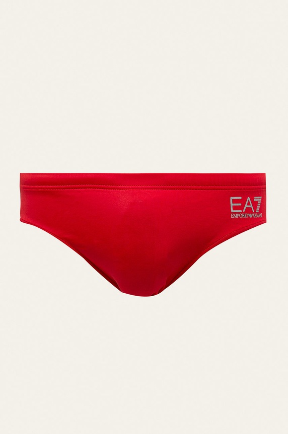 Plavky EA7 Emporio Armani červená CC704.901000