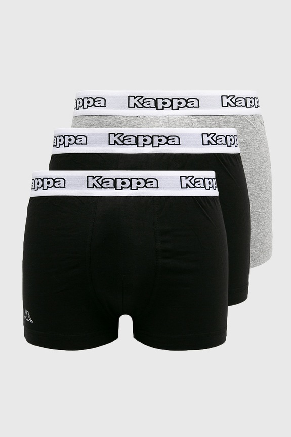 Kappa - Boxeralsó (3 db) hármas csomagolás fekete 702544
