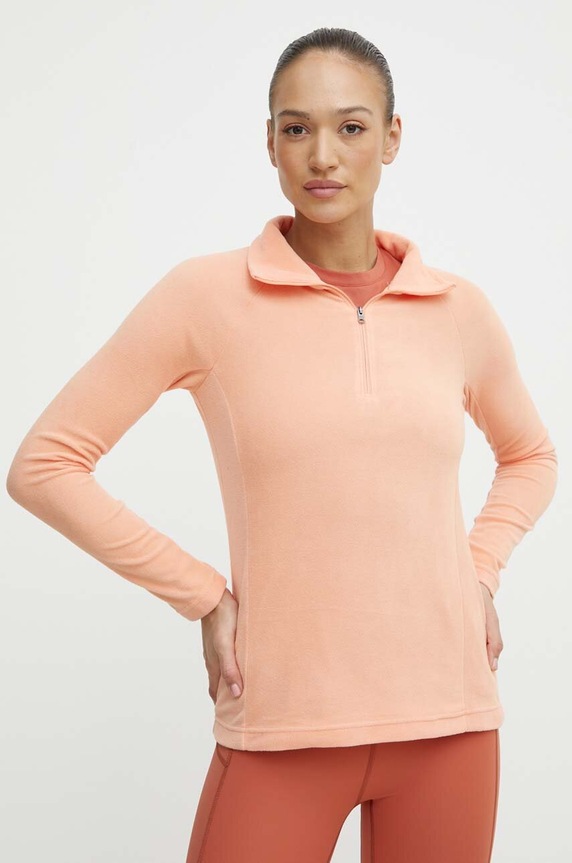 Columbia sportos pulóver Glacial IV sima narancssárga 1802201