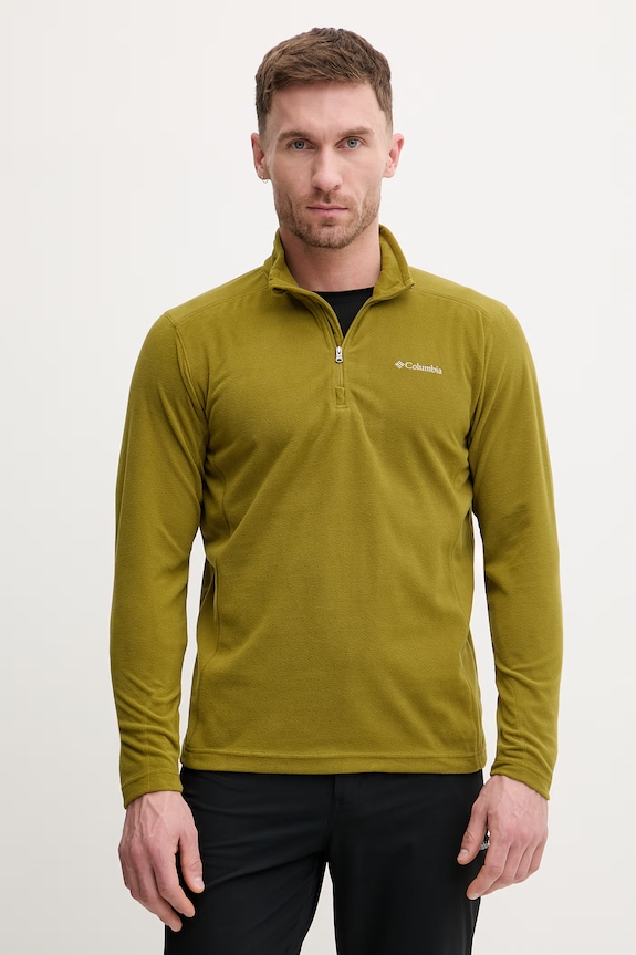 Αθλητική μπλούζα Columbia Klamath Range II χωρίς κουκούλα πράσινο 1352472