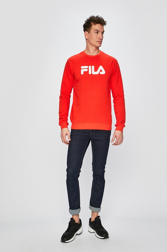 Fila - Bluza 681091 pomarańczowy SS21
