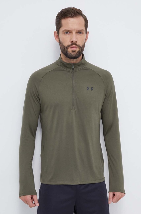 Tréningová mikina Under Armour Tech 2.0 melanž zelená 1328495