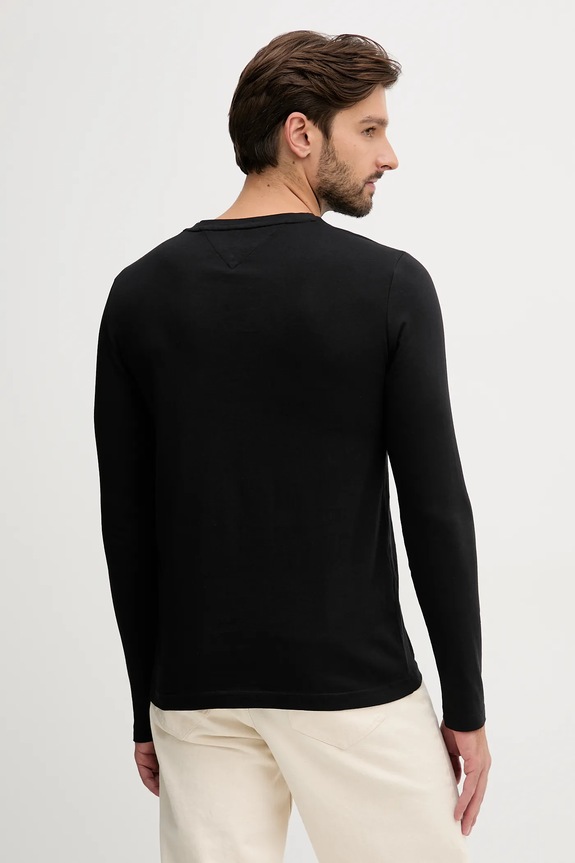 Ρούχα Tommy Hilfiger - Longsleeve MW0MW09096 μαύρο