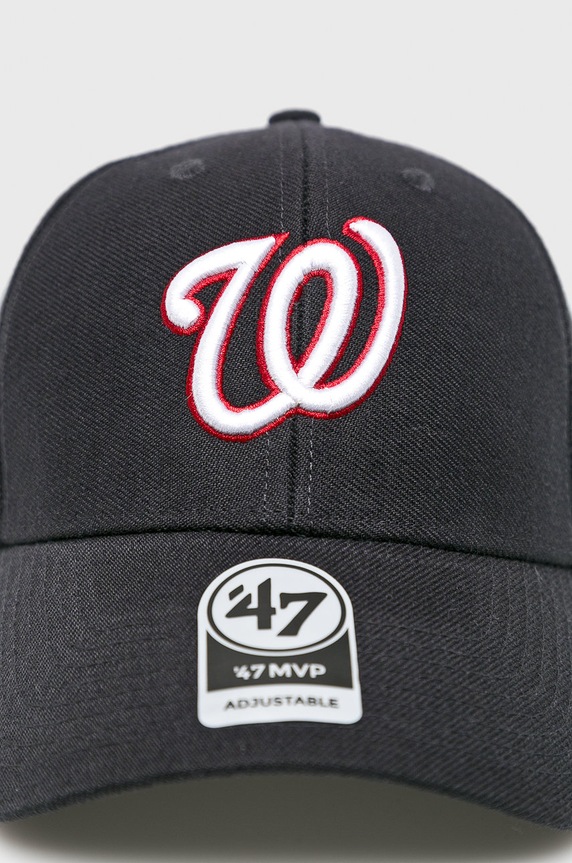 Doplnky 47 brand - Čiapka MLB Washington Nationals B.MVP15WBV.NYA tmavomodrá