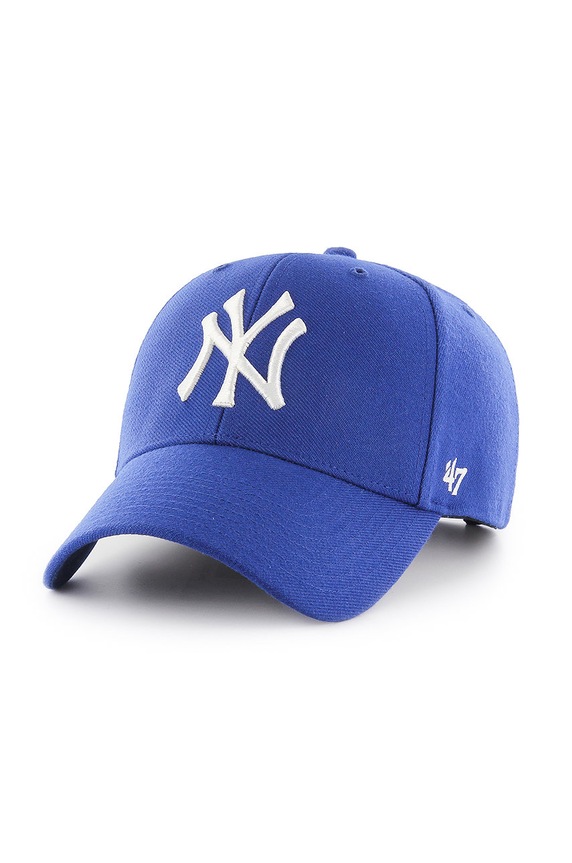 47 brand - Čiapka MLB New York Yankees fialová B.MVPSP17WBP.RY