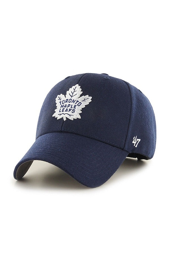 47 brand - Καπέλο NHL Toronto Maple Leafs σκούρο μπλε H.MVP18WBV.LNA