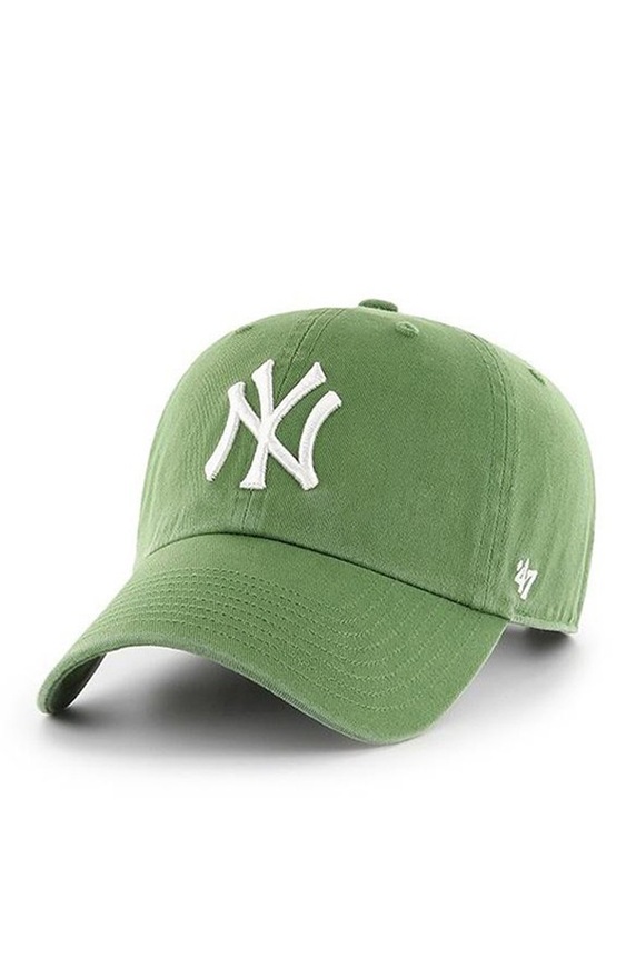 47 brand - Czapka MLB New York Yankees zielony B.RGW17GWSNL.FF