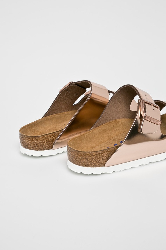 Cipők Birkenstock bőr papucs Arizona SFB 952091 rózsaszín