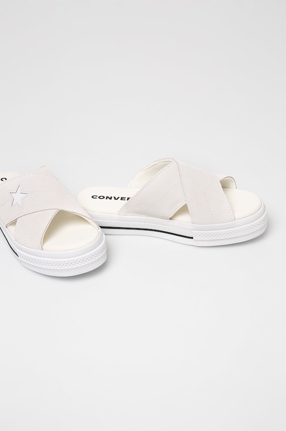 Obuv Converse - Šľapky C564144 béžová