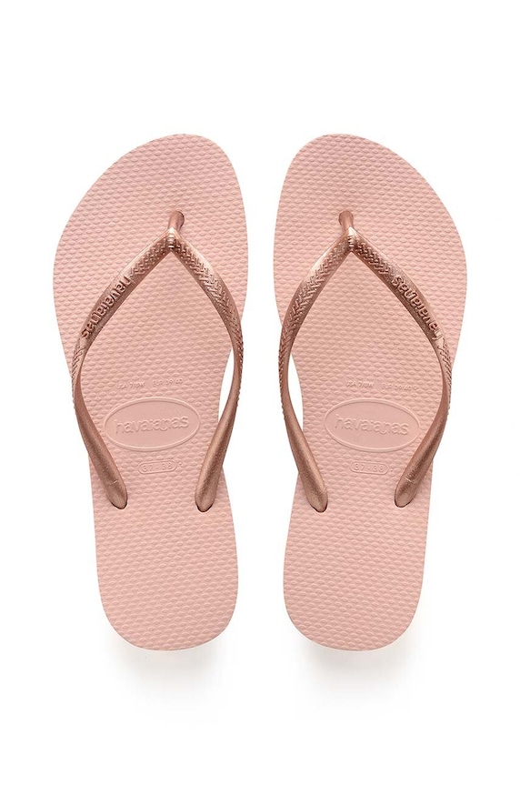 Havaianas - Japonki SLIM syntetyczny różowy 4000030.0076P