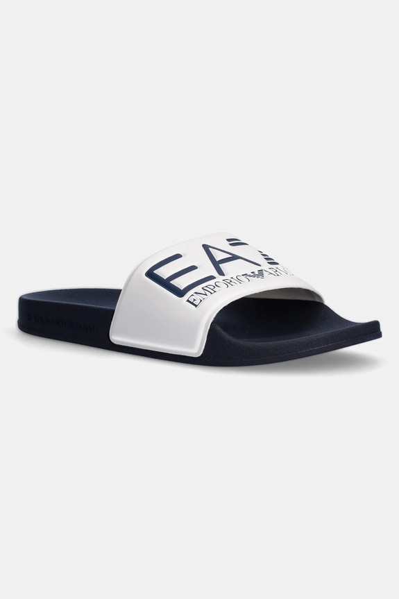 EA7 Emporio Armani - Šľapky plochý biela XCC22.XCP001