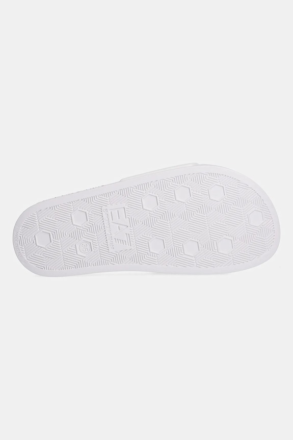 EA7 Emporio Armani - Papuci XCC22.XCP001 alb