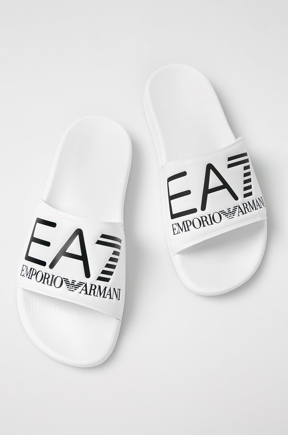 EA7 Emporio Armani - Papucs cipő XCC22.XCP001 fehér AW24