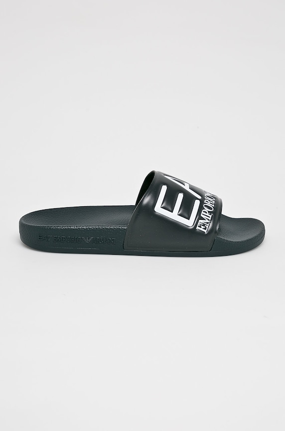 EA7 Emporio Armani - Klapki XCC22.XCP001 syntetyczny granatowy XCC22.XCP001