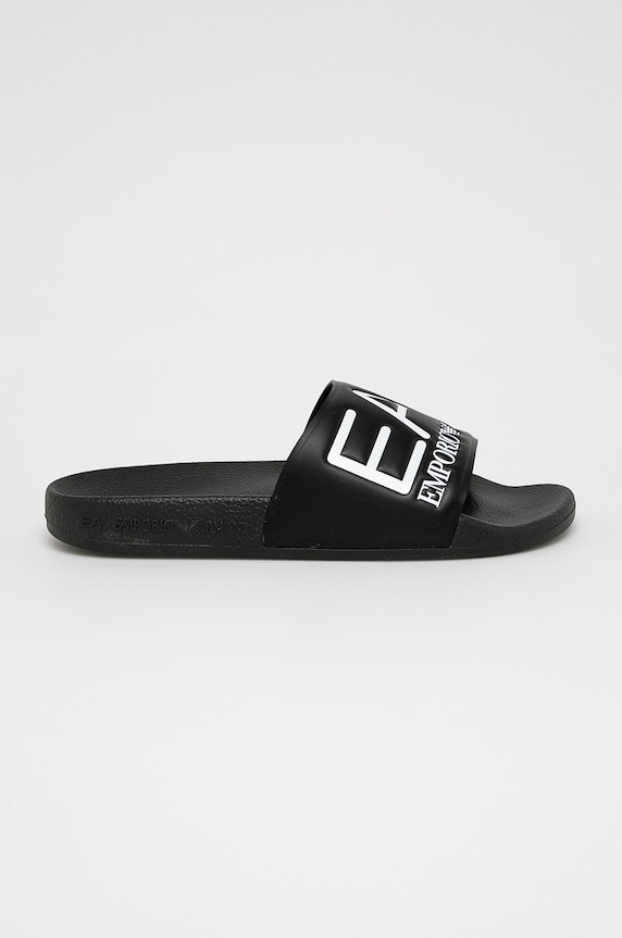 EA7 Emporio Armani - Papucs cipő szintetikus fekete XCC22.XCP001