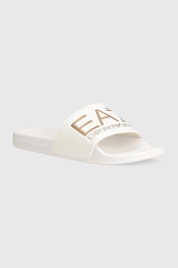 EA7 Emporio Armani papuci alb XCC22.XCP001.M