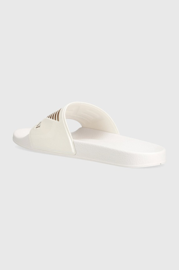 Încălțăminte EA7 Emporio Armani papuci XCC22.XCP001.M alb