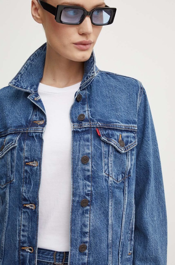 Levi's τζιν μπουφάν χωρίς κουκούλα μπλε 29945.0063