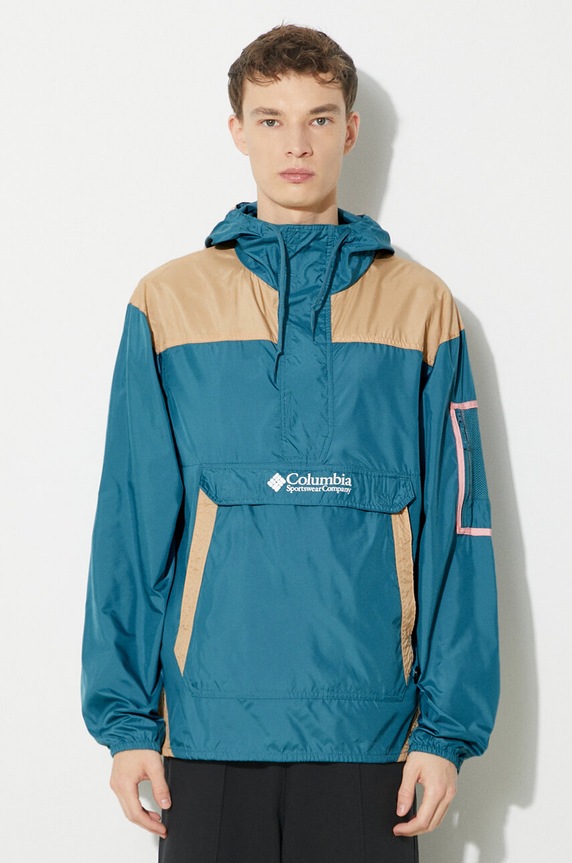 Columbia windbreaker Challenger turquoise 1714291